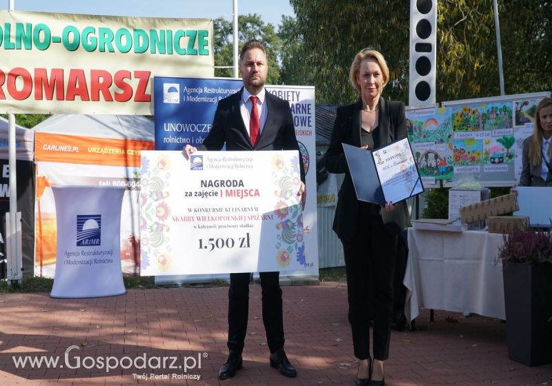 Jesienne Targi Rolno-Ogrodnicze AGROMARSZ 2021 - Wyręczenie Nagród